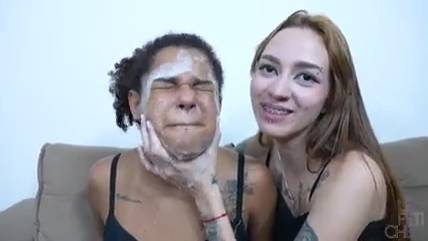 Face spitting - video 5