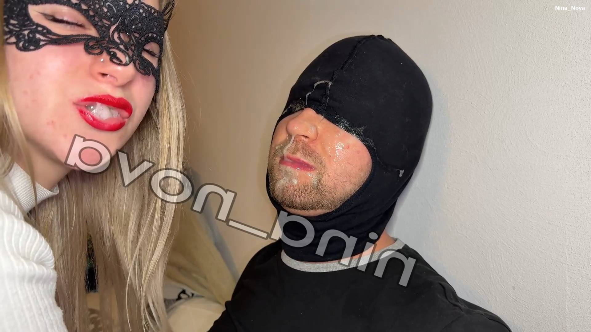 ⁣Spitting loogies flem and mucus on a slaves face - ThisVid